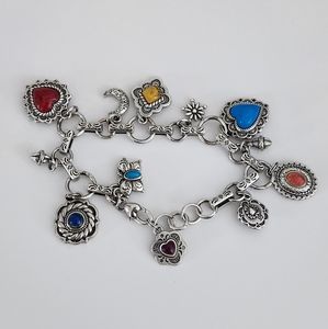 Brighton Painted Desert Southwest Theme Charm Bracelet